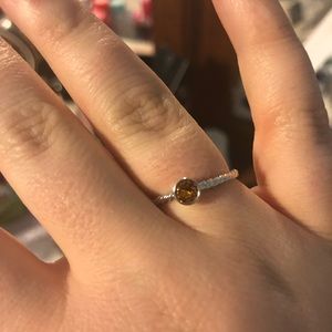 November birthstone ring